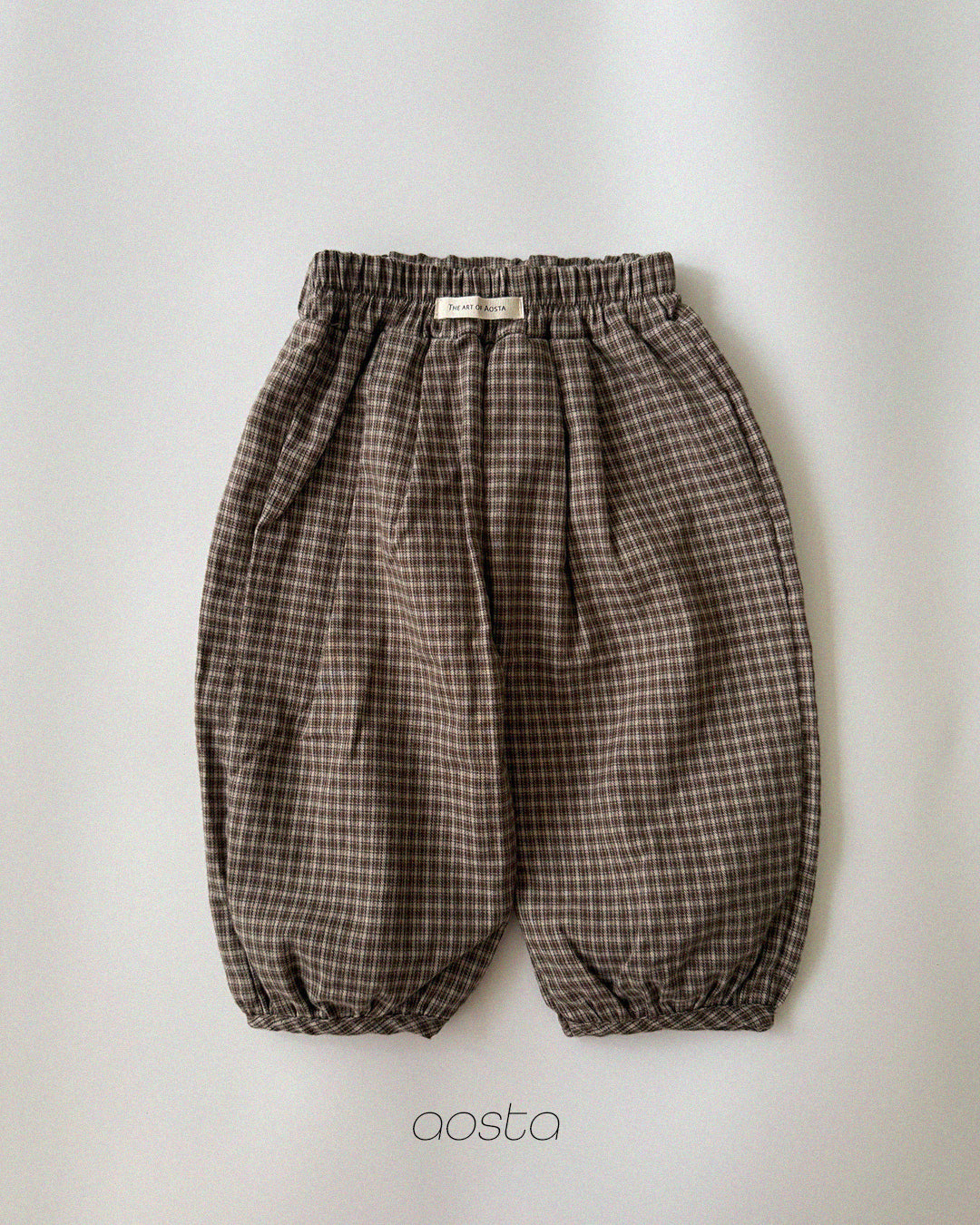 ［Aosta］Mocha Balloon Pants