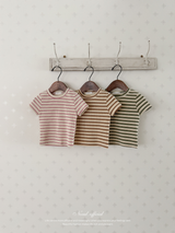 Stripe span tee