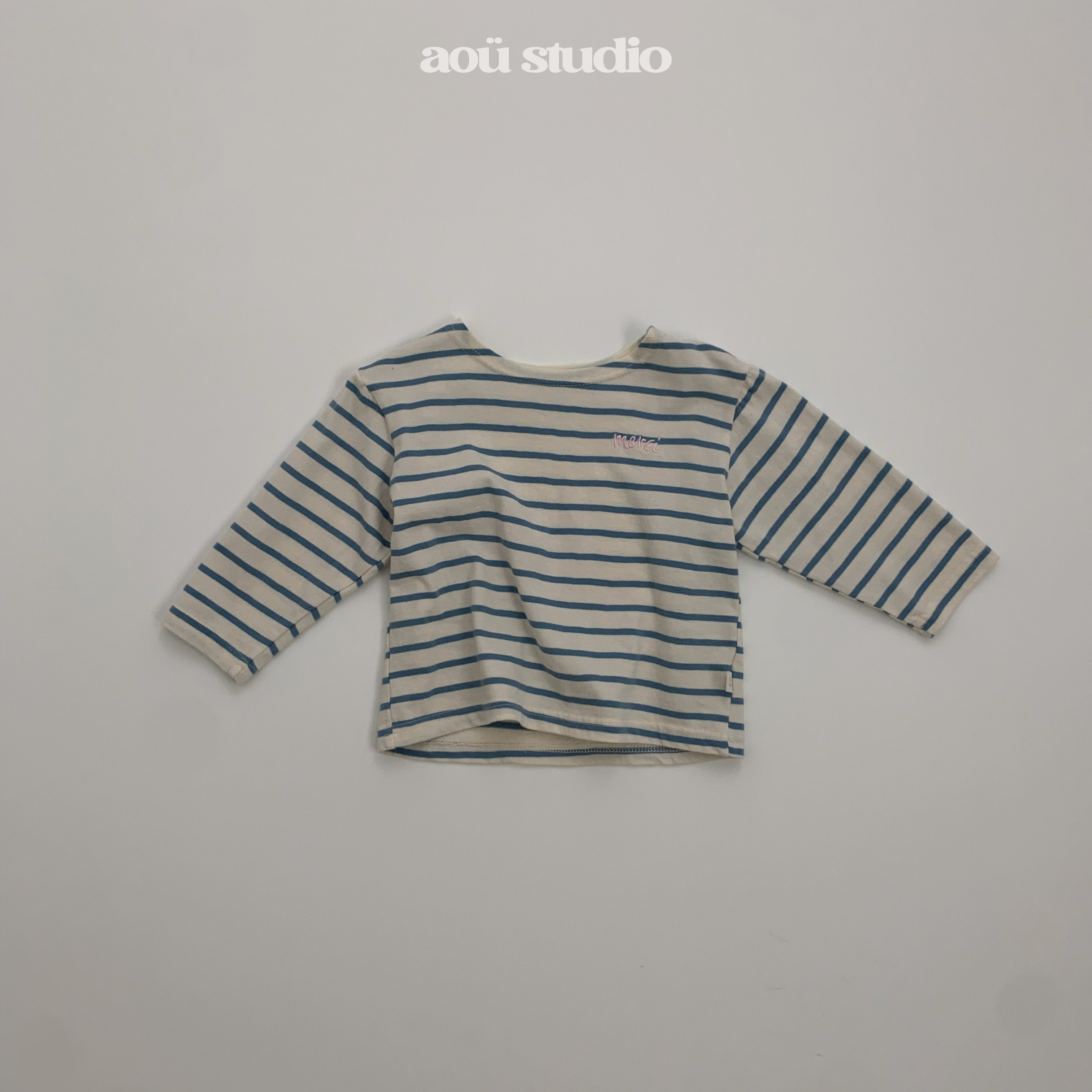 ［aou studio］French stripe tee