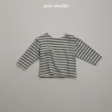 ［aou studio］French stripe tee