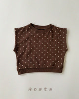 ［Aosta］Dot Tongtong Vest