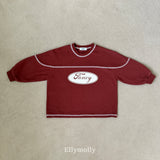 ［ELLY MOLLY］Fancy boxy tee