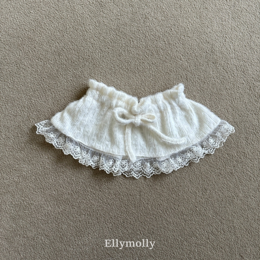 ［ELLY MOLLY］Blooming knit skirt