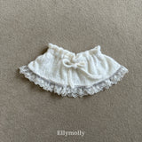 ［ELLY MOLLY］Blooming knit skirt