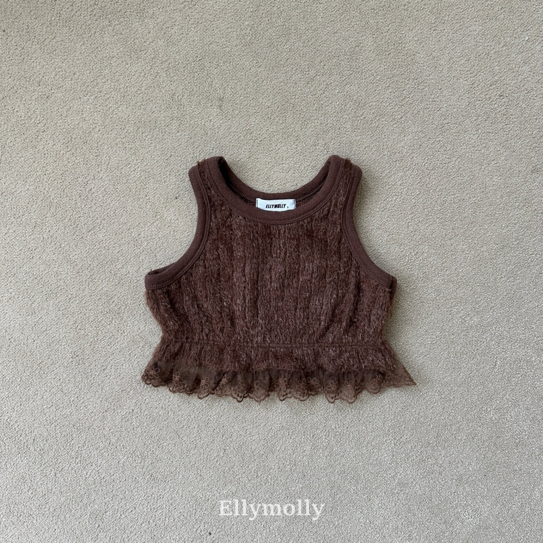 ［ELLY MOLLY］Blooming knit bustier