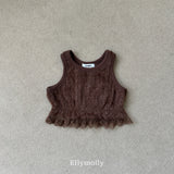 ［ELLY MOLLY］Blooming knit bustier