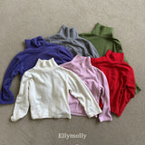 ［ELLY MOLLY］Snow warm turtleneck tee