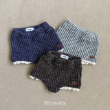 ［ELLY MOLLY］Muffin wool knit pants
