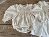 ［OREN］Miel smocking rompers