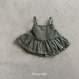 ［ELLY MOLLY］Frill top bustier