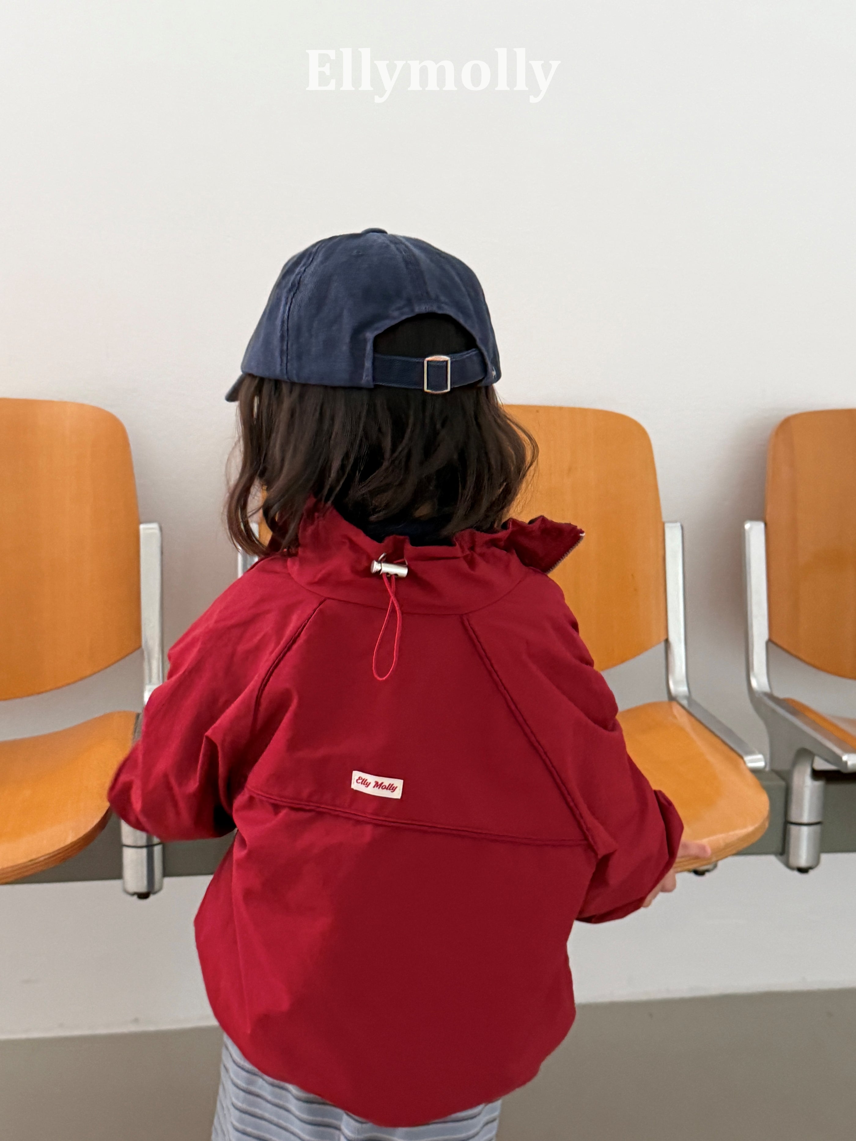 ［ELLY MOLLY］Flame windbreaker