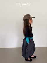 ［ELLY MOLLY］Rolling layered tee