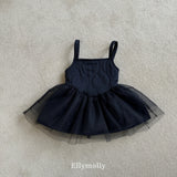 ［ELLY MOLLY］Quilting shasha one-piece