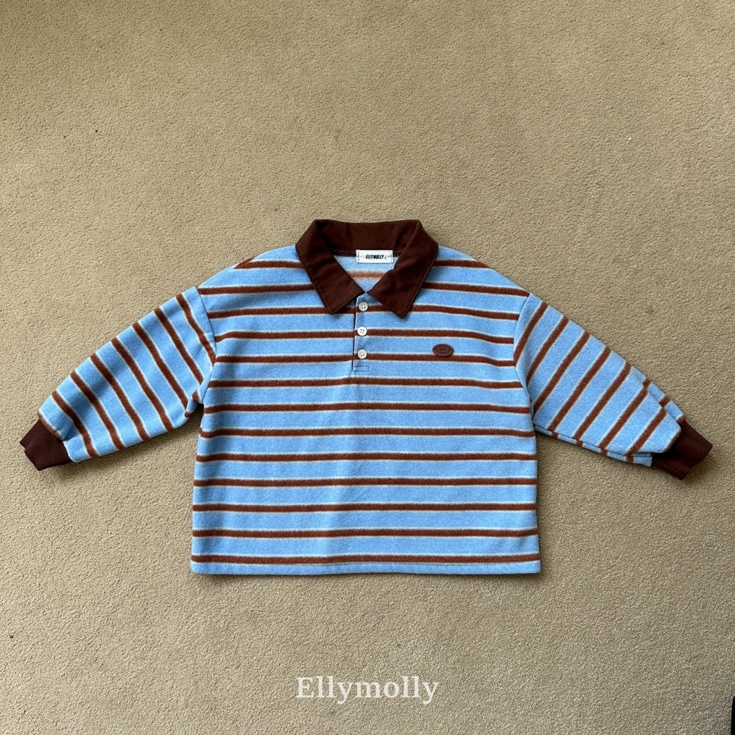 ［ELLY MOLLY］Pompom snow collar tee