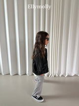 ［ELLY MOLLY］Mellow rib flare pants