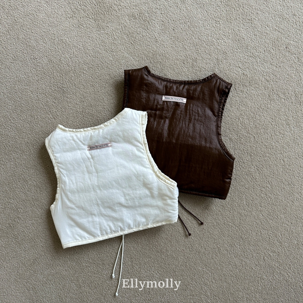 ［ELLY MOLLY］For you padding vest