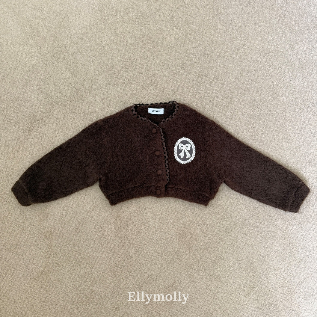 ［ELLY MOLLY］Fudge hug cardigan