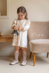 ［OREN］Miel smocking one-piece
