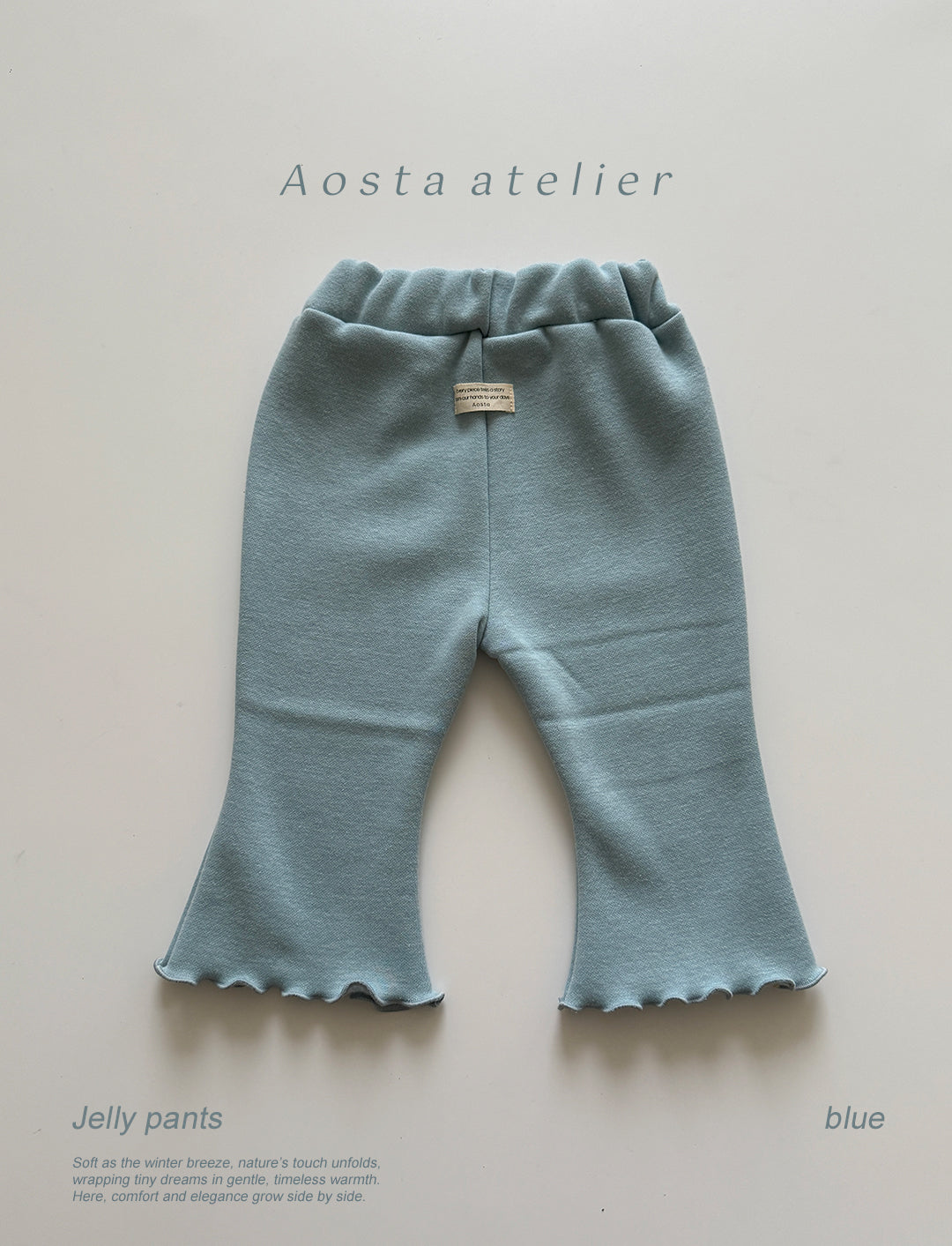 ［Aosta］Jelly pants