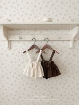 Hana suspender bloomer skirt