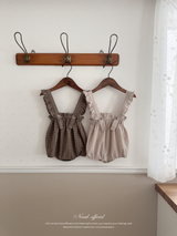 Sillon check suspender bloomer