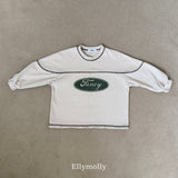 ［ELLY MOLLY］Fancy boxy tee