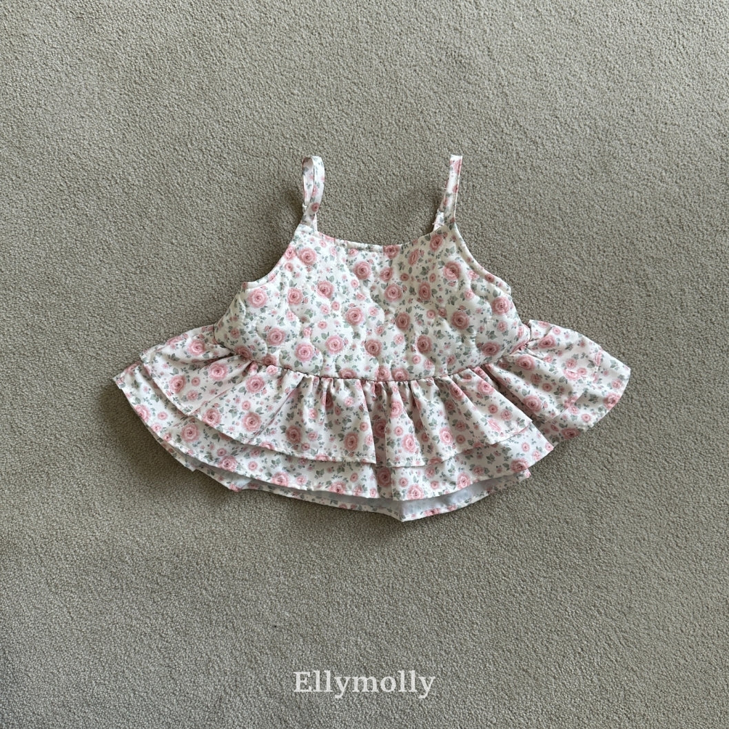 ［ELLY MOLLY］Frill top bustier