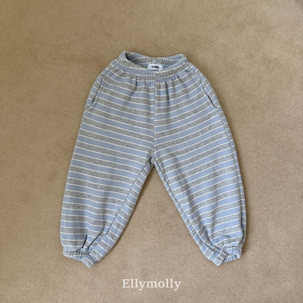 ［ELLY MOLLY］Gray heart jogger pants