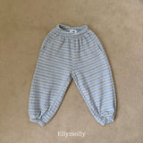 ［ELLY MOLLY］Gray heart jogger pants