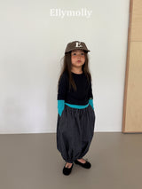 ［ELLY MOLLY］Rolling layered tee