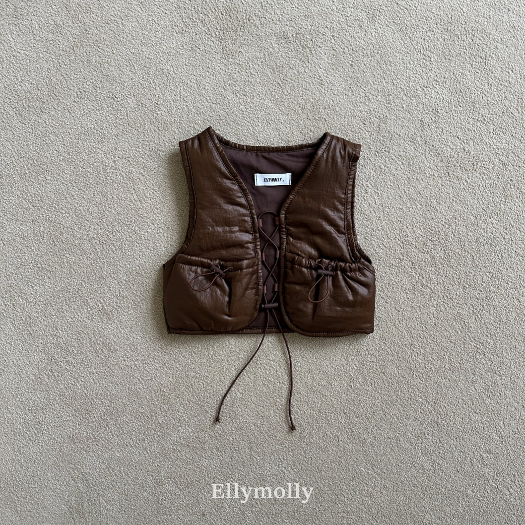 ［ELLY MOLLY］For you padding vest