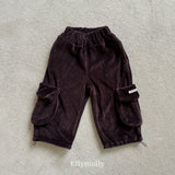 ［ELLY MOLLY］Rolling big cargo pants