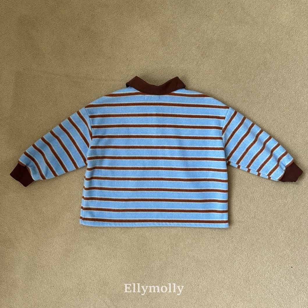 ［ELLY MOLLY］Pompom snow collar tee