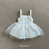 ［ELLY MOLLY］Quilting shasha one-piece