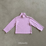 ［ELLY MOLLY］Snow warm turtleneck tee