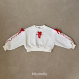 ［ELLY MOLLY］Double bow crop mtm