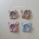 ［mkids］Bear boa hat