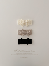 Frill ribbon hair band