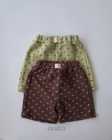 ［Aosta］Dot Tongtong Pants