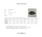 ［ELLY MOLLY］Miso check wrap pants