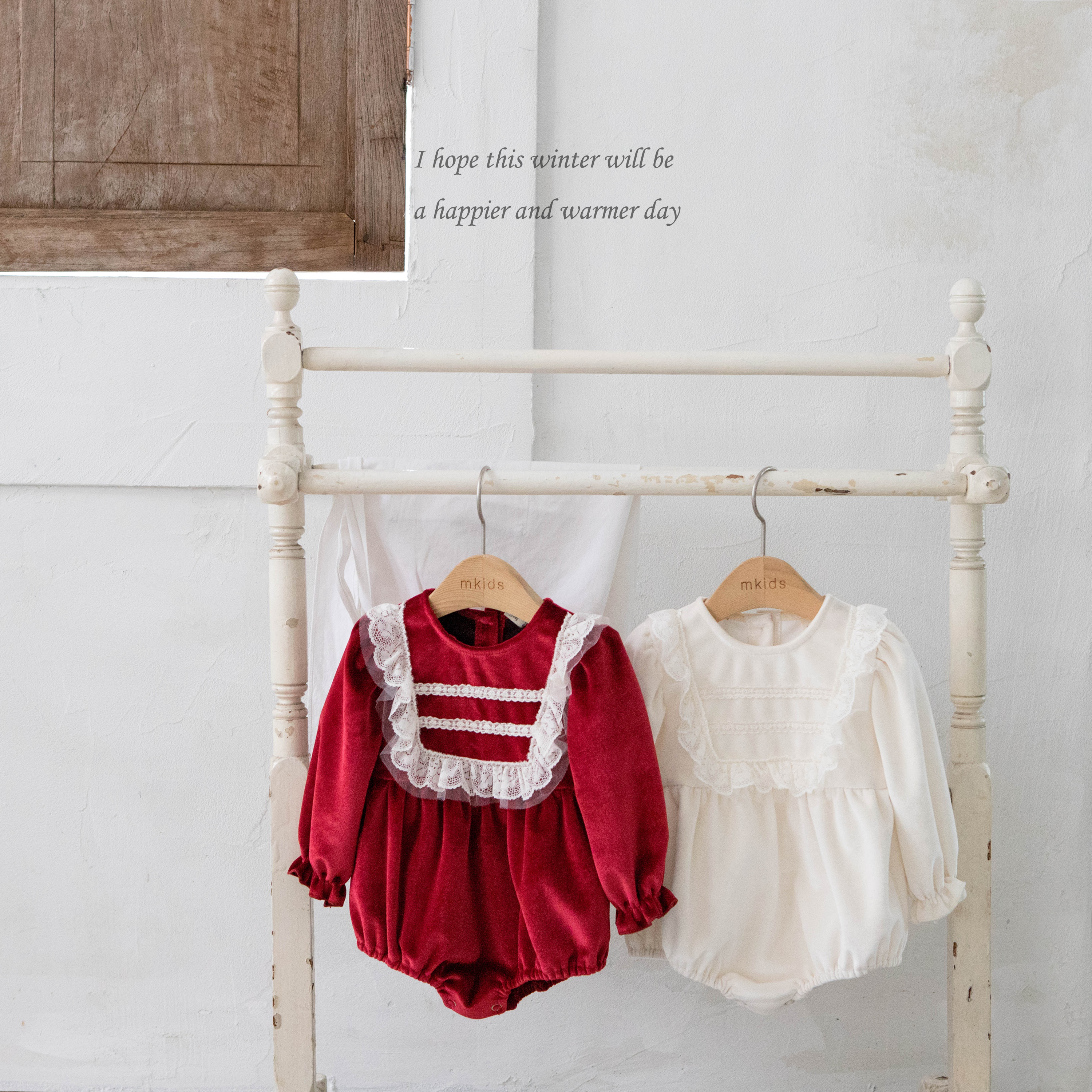 ［mkids］Viola rompers