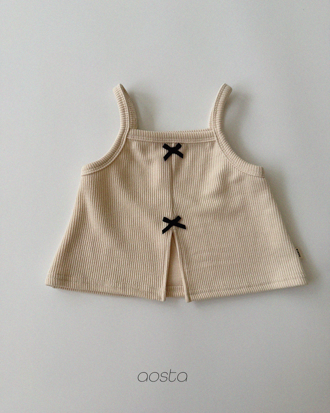 ［Aosta］Bibi Ribbon Vest