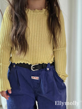 ［ELLY MOLLY］Sand mood bijou pants