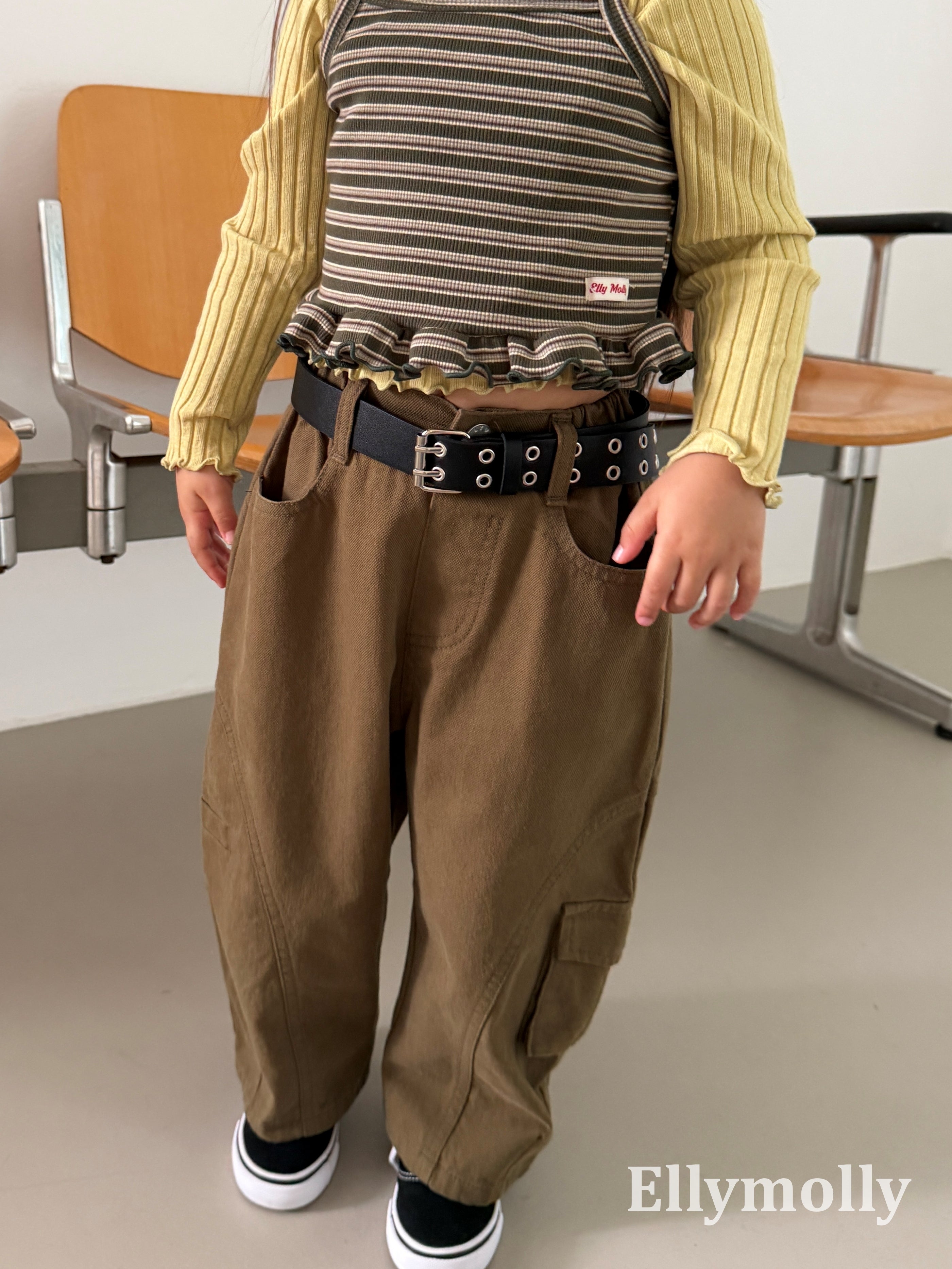 ［ELLY MOLLY］Haco balloon cargo pants