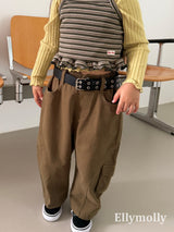 ［ELLY MOLLY］Haco balloon cargo pants