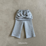 ［ELLY MOLLY］Lovely ribbon pants