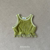 ［ELLY MOLLY］Blooming knit bustier