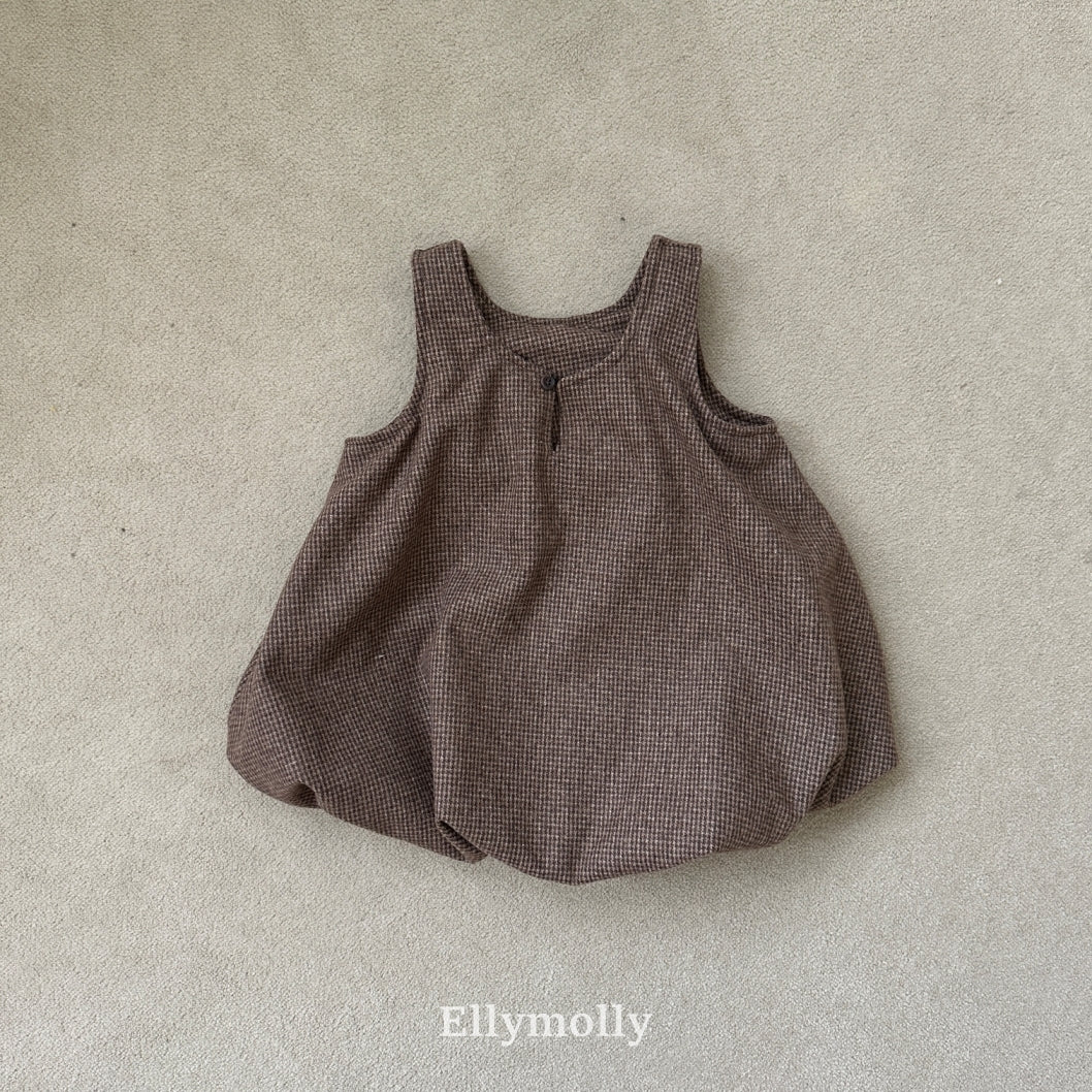 ［ELLY MOLLY］Luna balloon one-piece