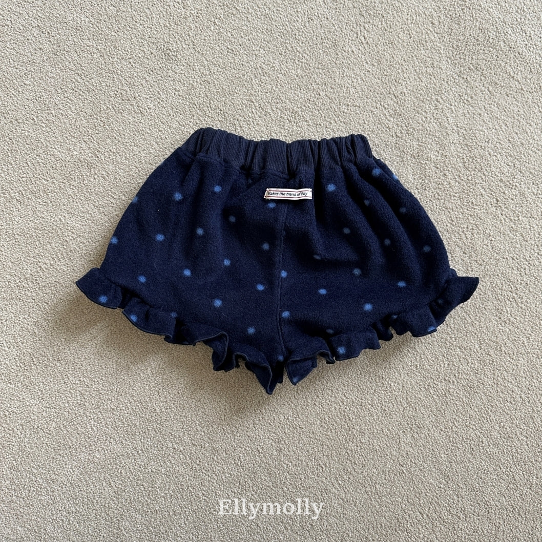 ［ELLY MOLLY］Dot frill pants