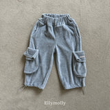 ［ELLY MOLLY］Rolling big cargo pants
